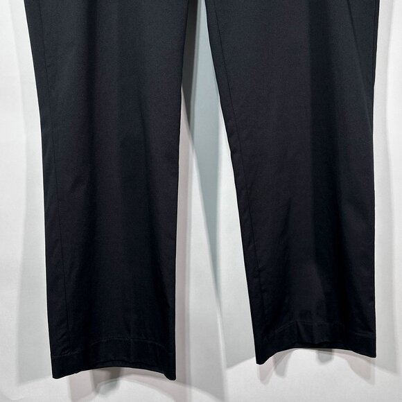 NWT Kim Rogers Black Curvy Straight Leg Sits At Waist Tummy Panel Pants Size 18 - Picture 4 of 15